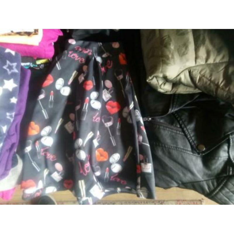 Pakket kleren kleding voor meisje draagmaat 152 158 164