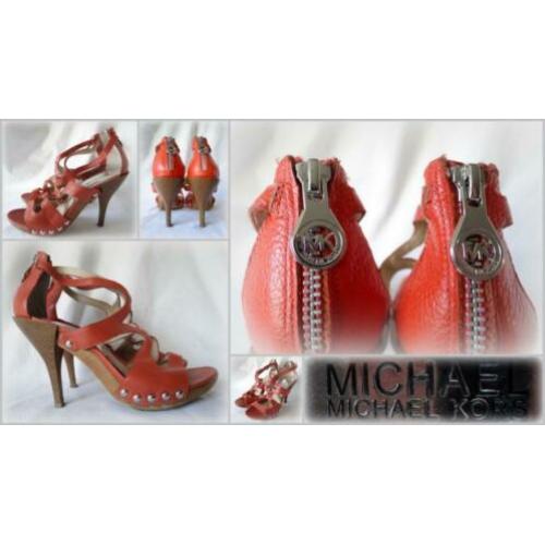 Oranje Michael Kors sandalen mt 36,5 (6,5)