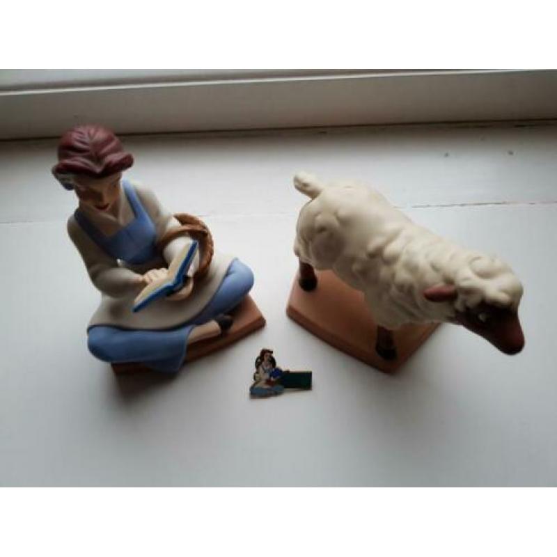 WDCC 2006 Belle, met schaap en title scroll