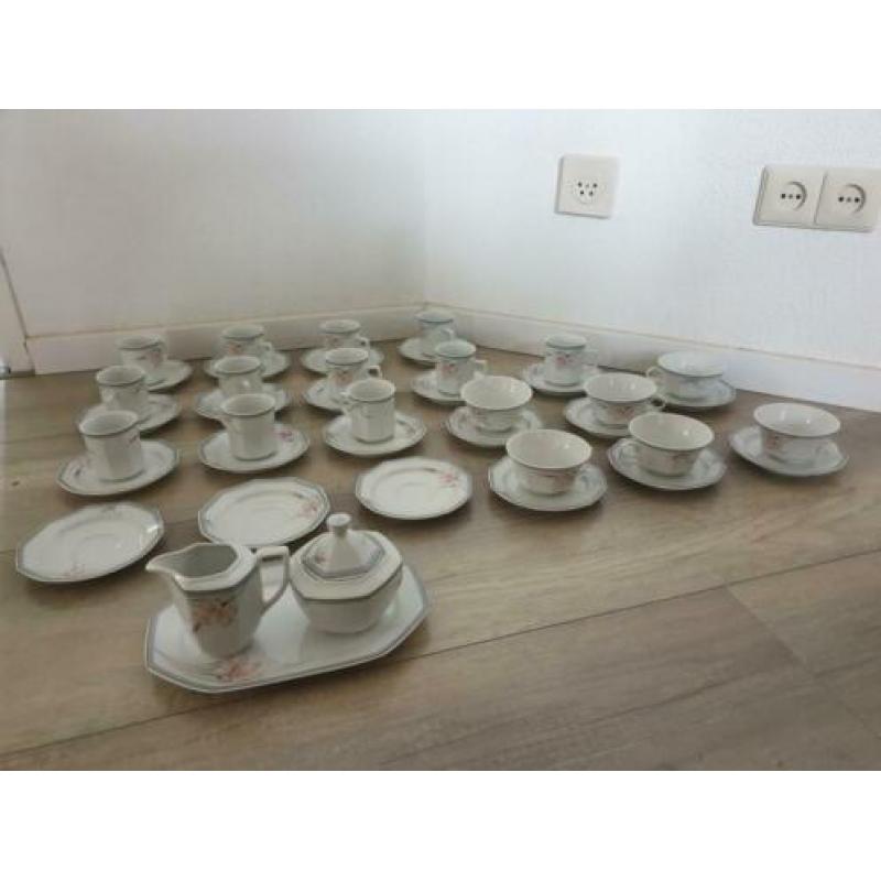 Mokken kopjes servies winterling markleuthem bavaria bloem