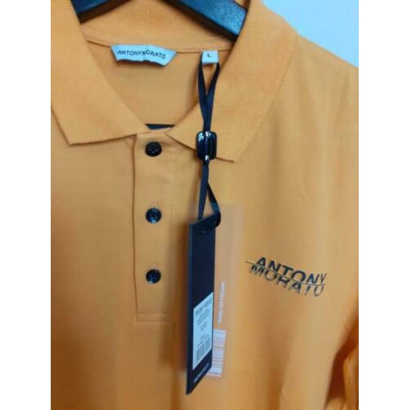 5x originele Anthony Morato polo's