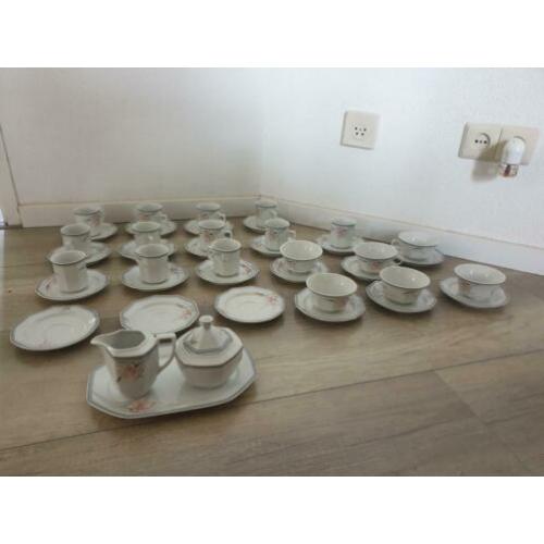Mokken kopjes servies winterling markleuthem bavaria bloem