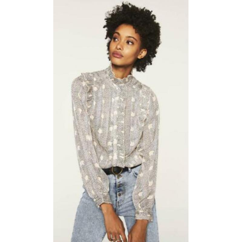 Ba&sh prachtige blouse model Precious mt 3 (M) lente