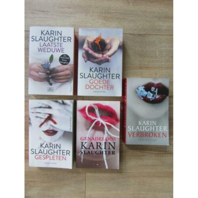 Karin Slaughter:Mooie meisjes,Goede dochters,Onzichtbaar,Ver