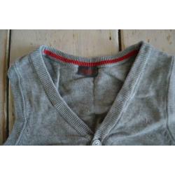 Esprit grijs gilet 104/110