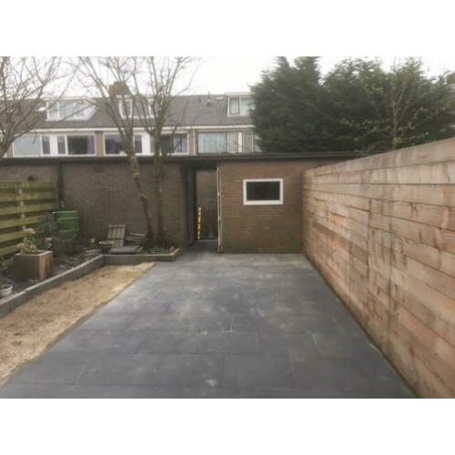 tegels terras - zetten