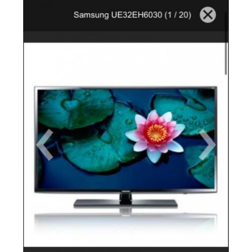 Samsung TV LED HD 32 inch (2013) - zwart