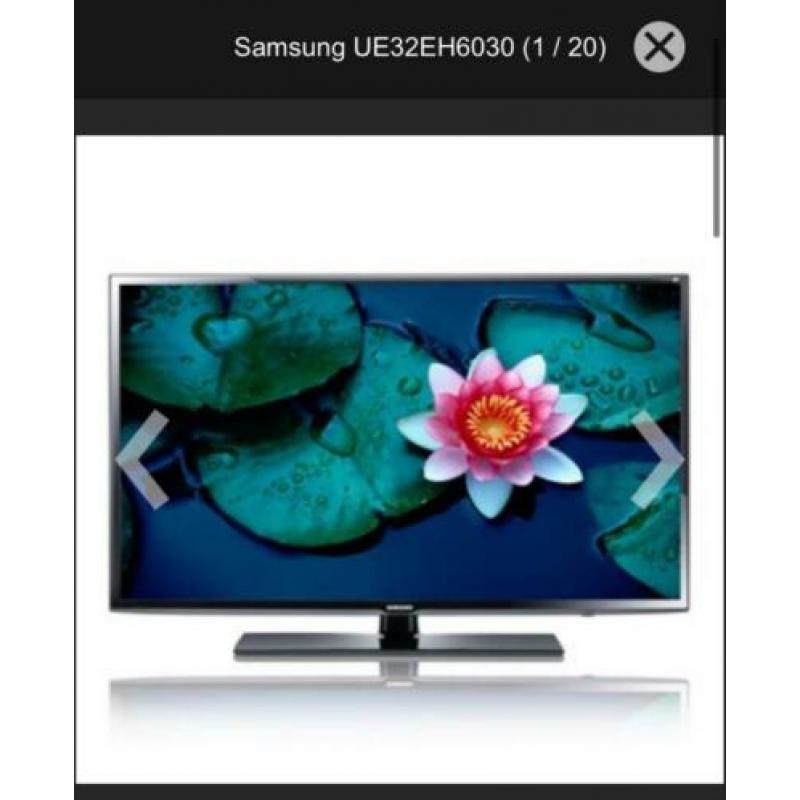 Samsung TV LED HD 32 inch (2013) - zwart