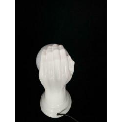 Retro hand keramiek tafel/wandlamp