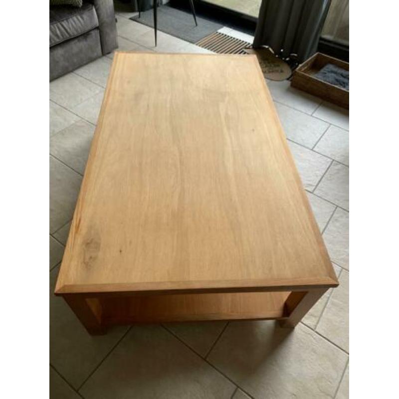 Teak houten salontafel