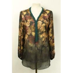 Lente! Gebloemde tuniek SANDRO mt 40