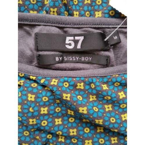 Rok Sissy Boy. Mt. M. Blauw/lime/print.