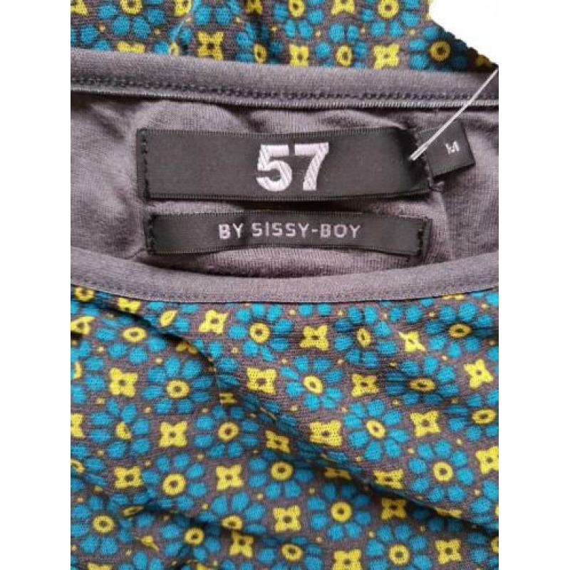 Rok Sissy Boy. Mt. M. Blauw/lime/print.