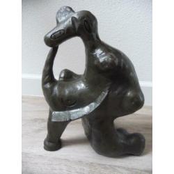 Bronzen sculptuur 'Metamorphosis' in de stijl van Picasso