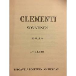 Clementi Sonatinen Opus 36