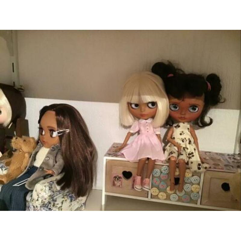 Custom Blythe dolls 75,00 per stuk