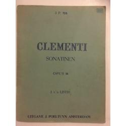 Clementi Sonatinen Opus 36