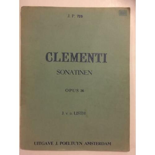 Clementi Sonatinen Opus 36