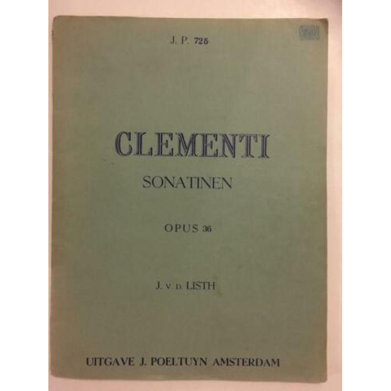 Clementi Sonatinen Opus 36