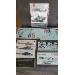 Bouwpakketen en toebehoren. Revell Italeri etc NL decals!