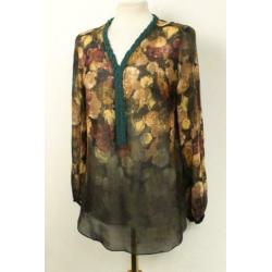 Lente! Gebloemde tuniek SANDRO mt 40