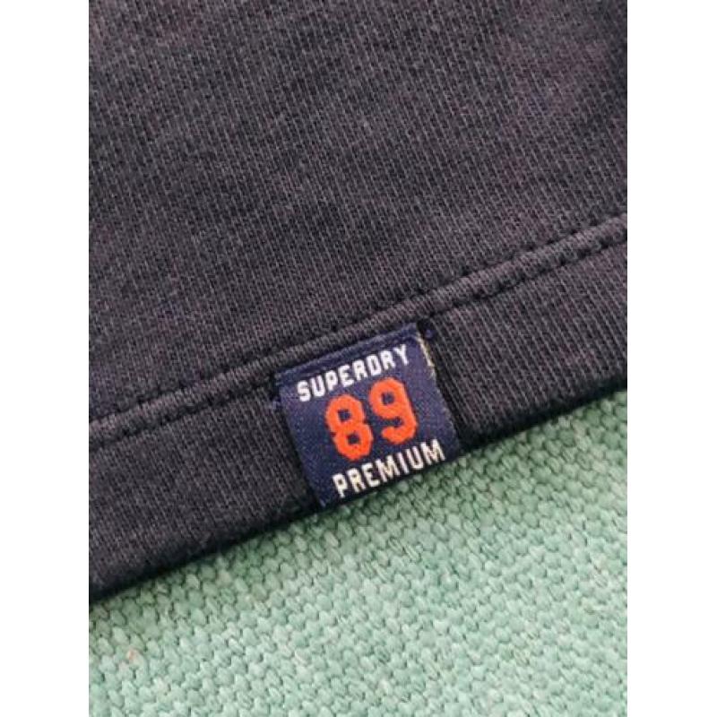 SuperDry NYC Rok 89 Premium Blauw Maat S / 36
