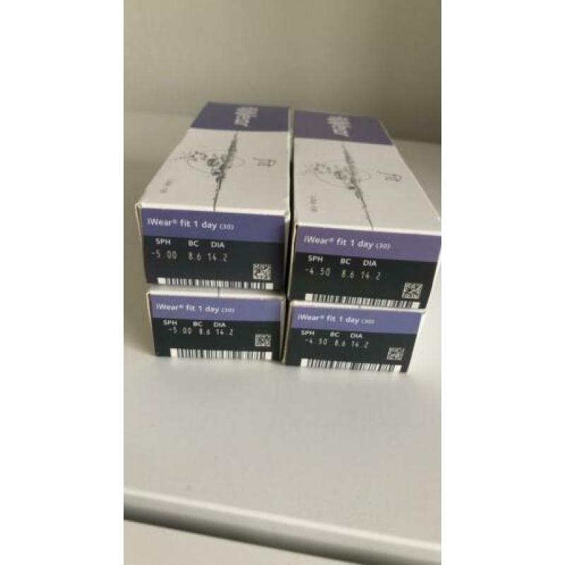 Daglenzen -4 ,5 &-5 (2x 60 stuks)