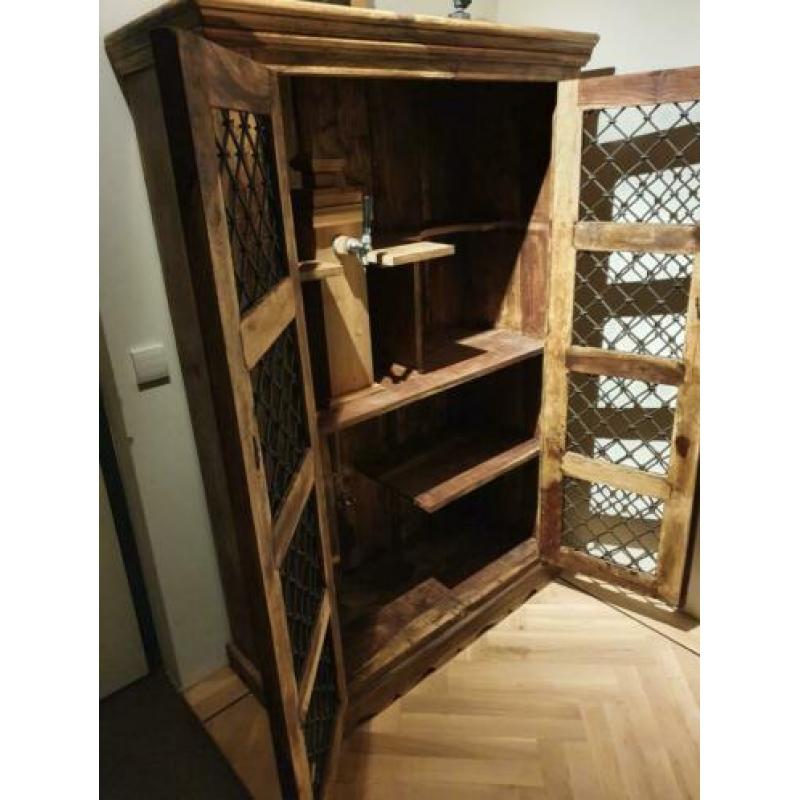 Massief esdoorn houden Canades kast met tap