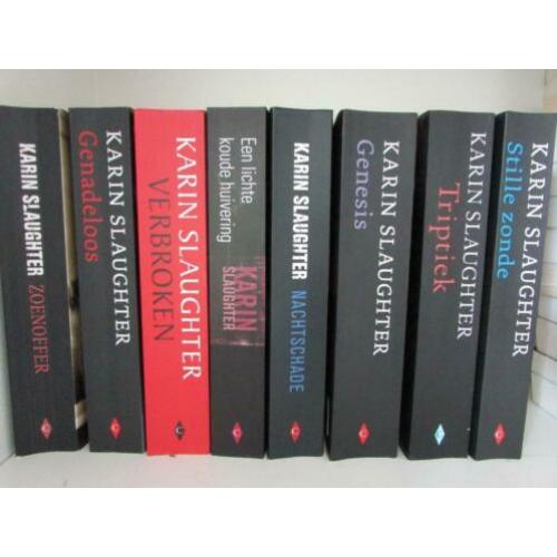 Karin Slaughter:Mooie meisjes,Goede dochters,Onzichtbaar,Ver