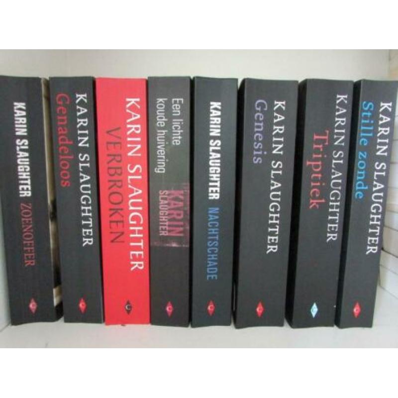 Karin Slaughter:Mooie meisjes,Goede dochters,Onzichtbaar,Ver