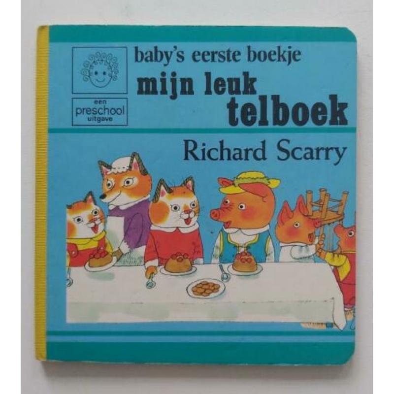 Richard Scarry - Baby's eerste boekje - Mijn leuk telboek