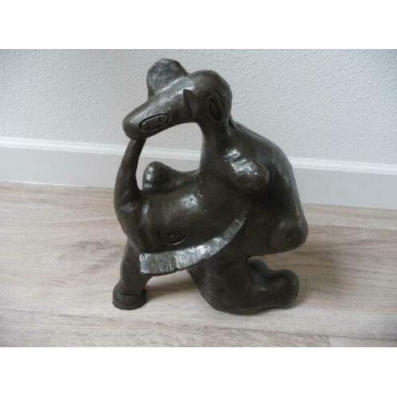 Bronzen sculptuur 'Metamorphosis' in de stijl van Picasso