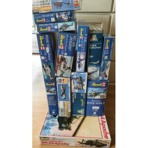 Bouwpakketen en toebehoren. Revell Italeri etc NL decals!