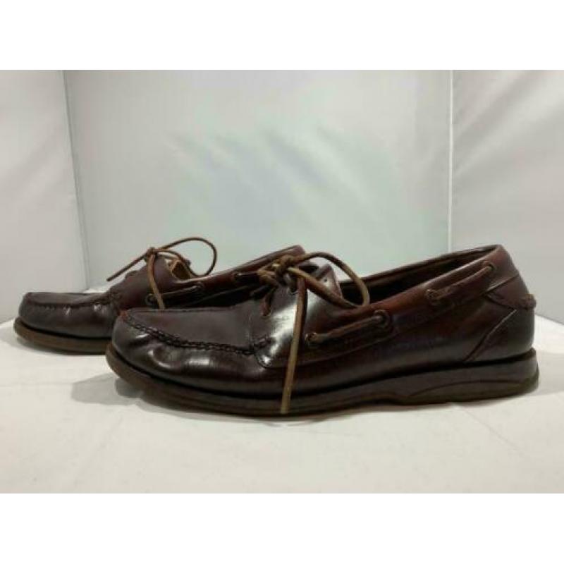Clarks moccasins in mahonie kleur, mt 10 g = 45 g