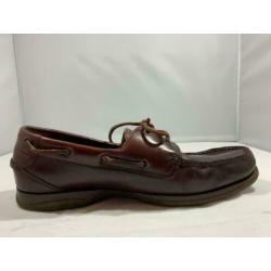 Clarks moccasins in mahonie kleur, mt 10 g = 45 g