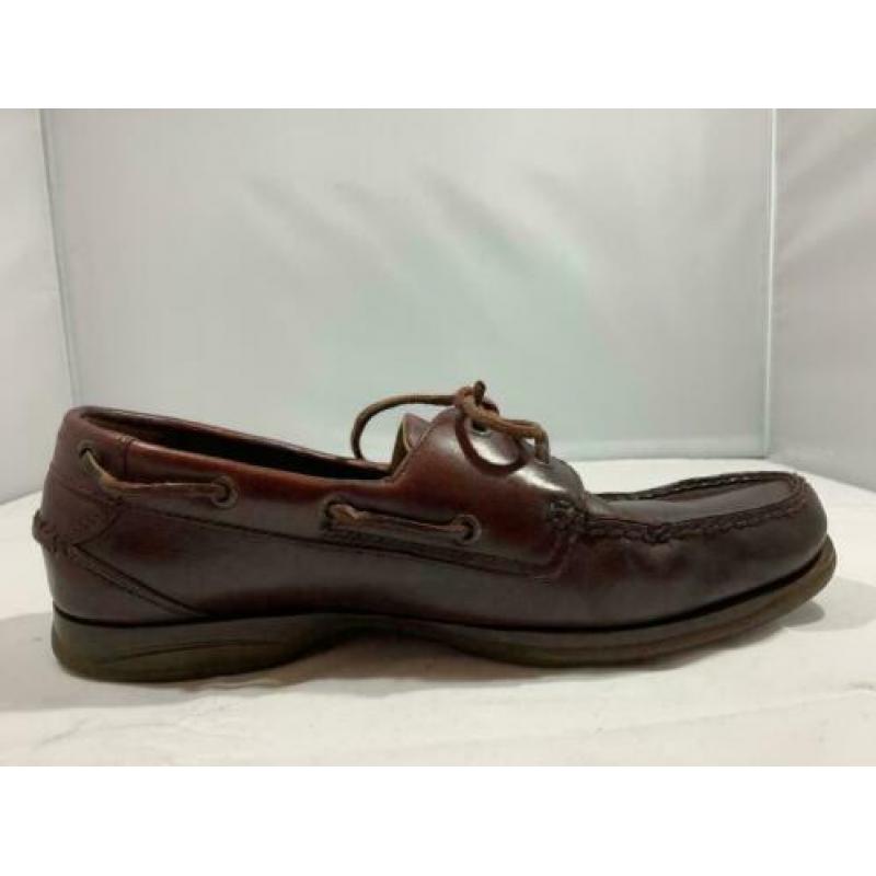 Clarks moccasins in mahonie kleur, mt 10 g = 45 g