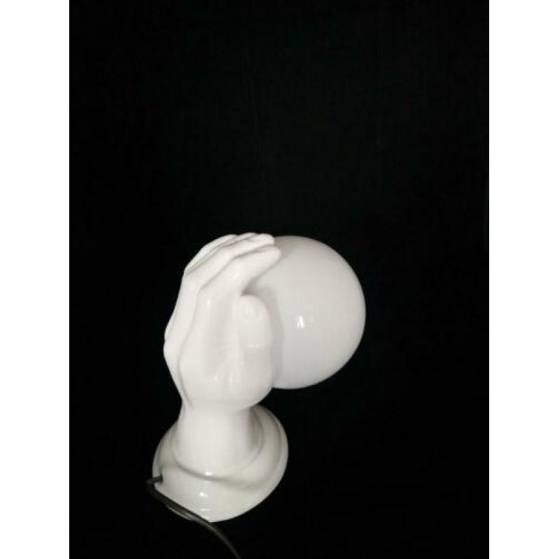 Retro hand keramiek tafel/wandlamp