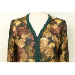 Lente! Gebloemde tuniek SANDRO mt 40