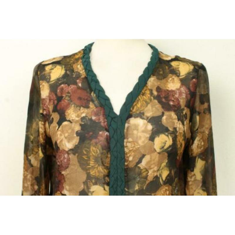 Lente! Gebloemde tuniek SANDRO mt 40