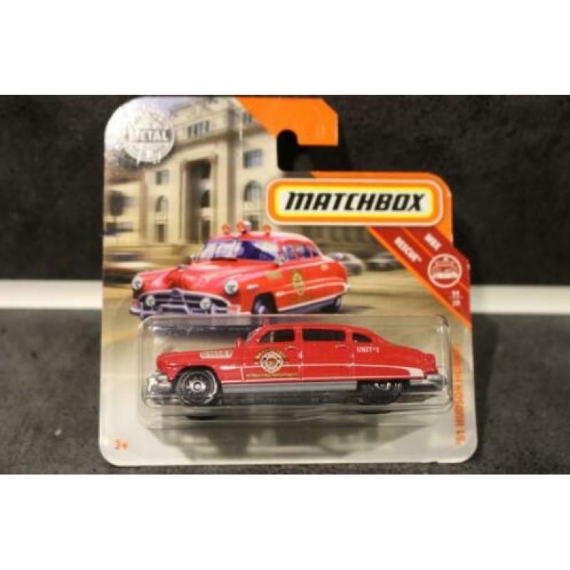 2 stuks Matchbox Hudson Hornet