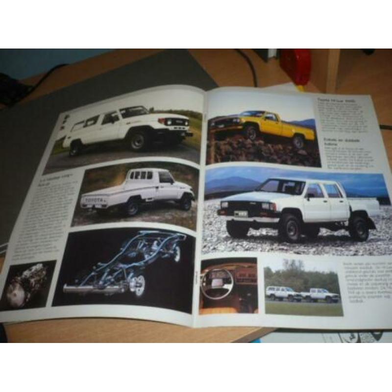 Folder TOYOTA 4 WD TURBO DIESEL modellen