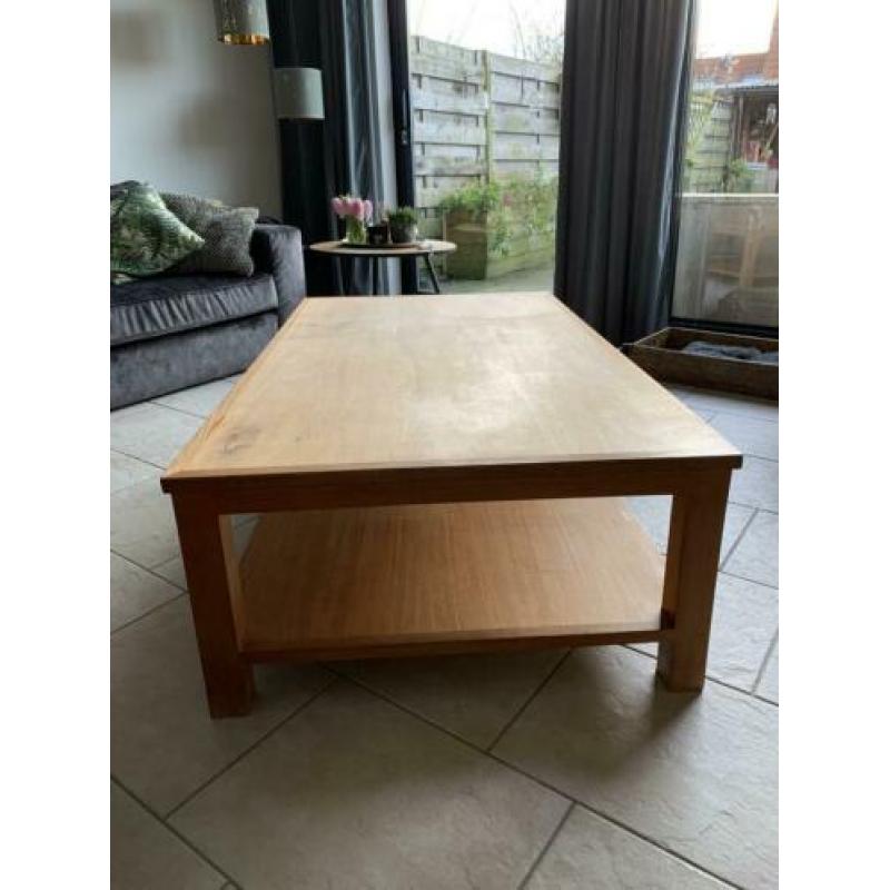 Teak houten salontafel