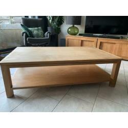 Teak houten salontafel
