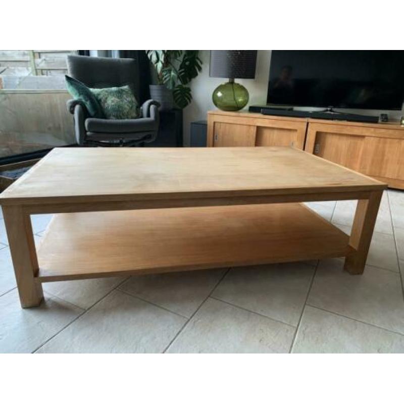 Teak houten salontafel