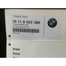 Nieuwe BMW Atlantis 5 heren motorbroek lengtemaat 52/54 =106