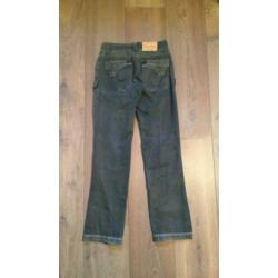 IZGS: groene broek; worker (cargo); gladde stof; maat 34/XS