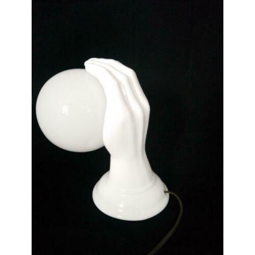 Retro hand keramiek tafel/wandlamp