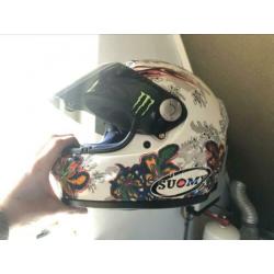 Suomy motorhelm maat L zgan