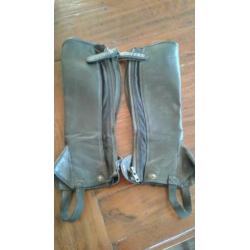 Leren kieffer chaps maat s
