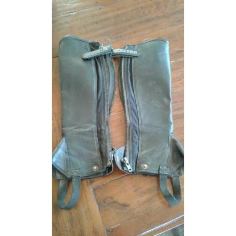 Leren kieffer chaps maat s